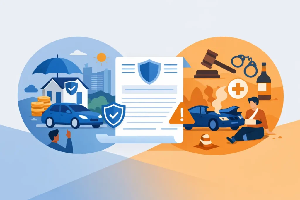Qué cubre un seguro SR22 y qué no