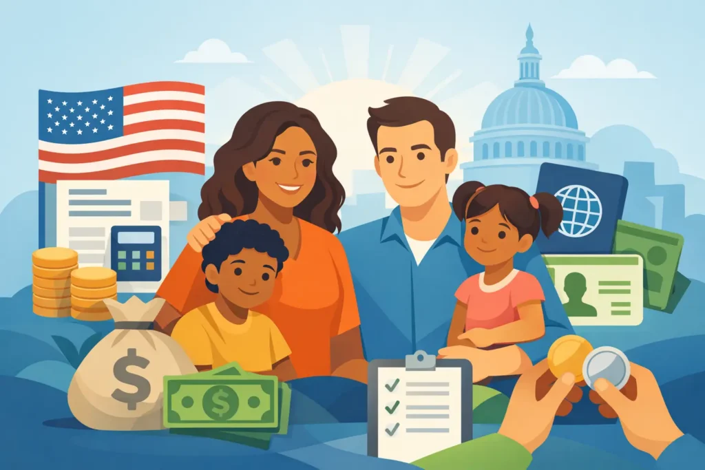 Ayuda fiscal para familias mixtas en EE. UU.