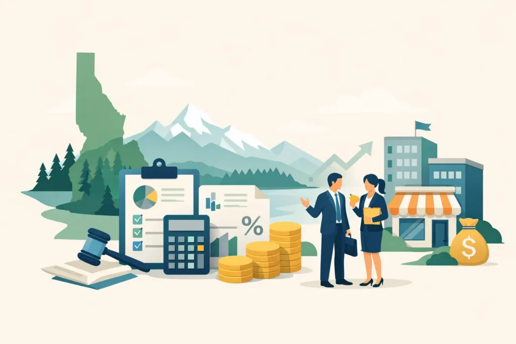 Impuestos de negocio en Idaho para emprender