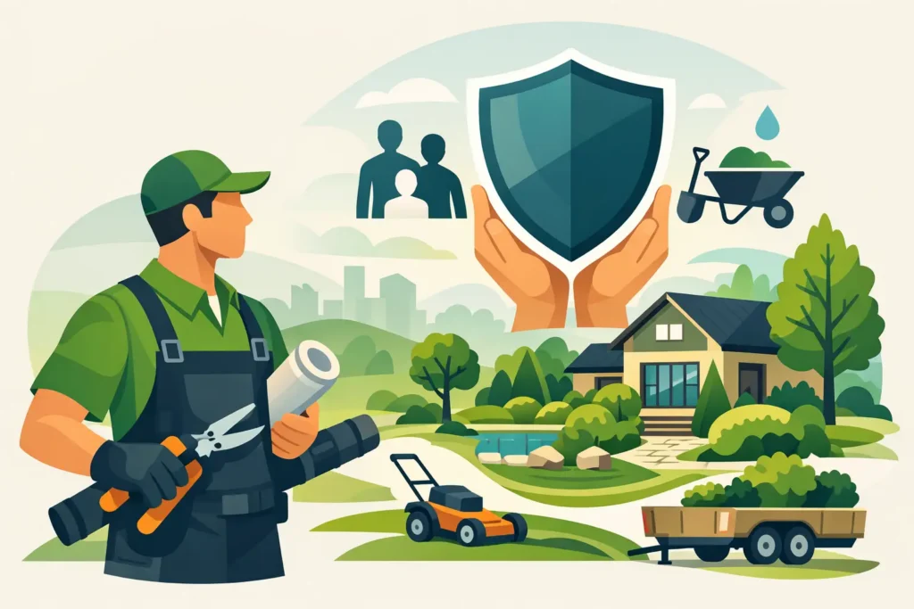 Seguro para landscaping: protege tu negocio