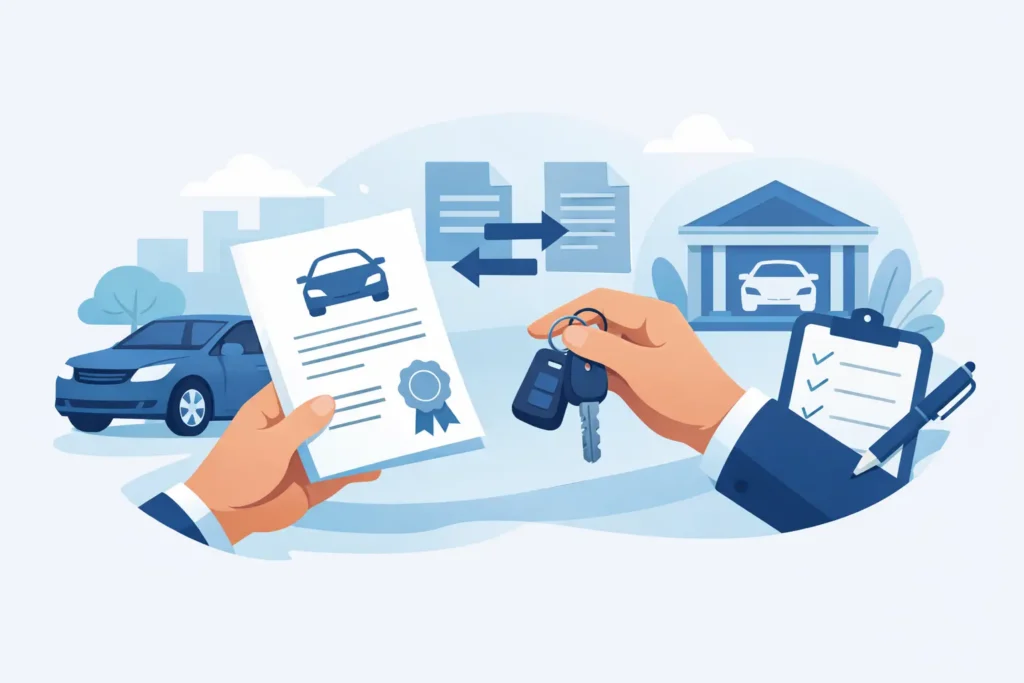 Cómo transferir título de carro sin errores